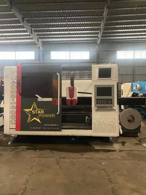 Máquina de corte a laser de chapa de metal CNC de precisão para decoração arquitetônica e aplicações aeroespaciais com equipamentos grandes