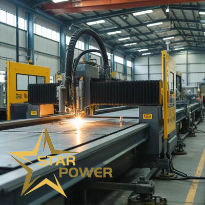 Máquina de corte a laser de metal de fibra de aço inoxidável de placa espessa de precisão