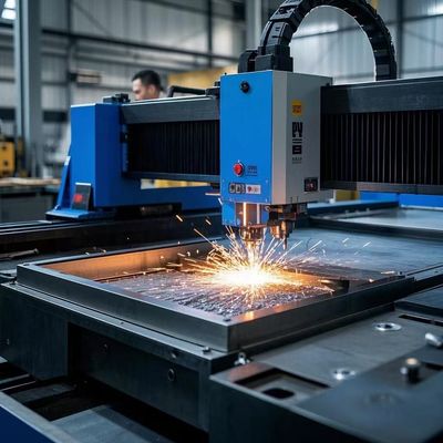 Máquina de corte a laser composta de aço inoxidável de grande dimensão e multifuncional