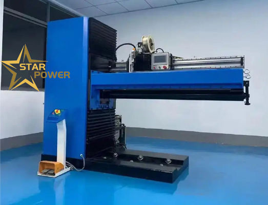 Velocidade ajustável para se adaptar a várias cenas de máquina de soldadura de costura de metal fácil operação