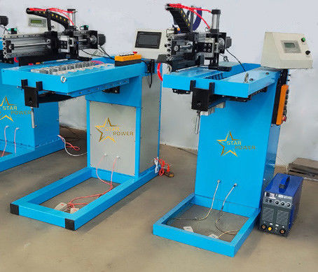 Processos de solda de alta qualidade Soldador de costura de metal personalizado com operação simples