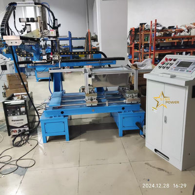Linha de produção de soldagem de bacias de lavatórios de aço inoxidável Máquina de soldagem de plano CNC