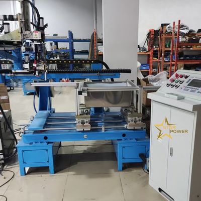 Linha de produção de soldagem de bacias de lavatórios de aço inoxidável Máquina de soldagem de plano CNC