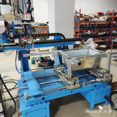 Máquina automática de solda de superfície CNC para fabricação de pia manual de aço inoxidável