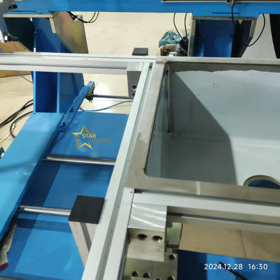 Sistema de controlo numérico avançado para máquina de soldadura manual de bacias de lavatórios de aço inoxidável