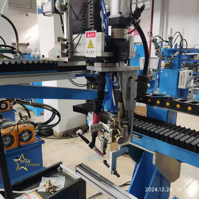Bom preço Sistema CNC com controle de programação PLC Máquina de solda de superfície de sumidouro de aço inoxidável on-line