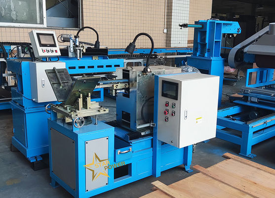 Bom preço Máquina de moagem horizontal automática CNC é projetada para costuras verticais internas e moagem de canto arredondado, fina e suave on-line