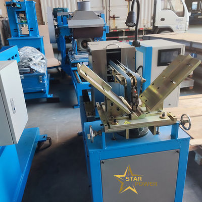 Sander CNC para costuras verticais interiores e cantos arredondados
