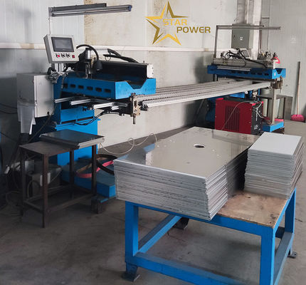 Máquina automática de solda de metais de aço inoxidável