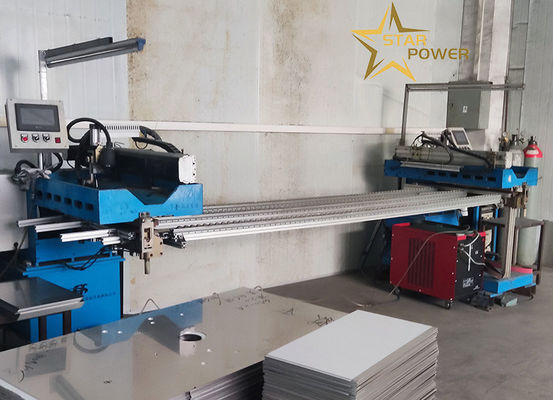 Máquina automática de solda de metais de aço inoxidável