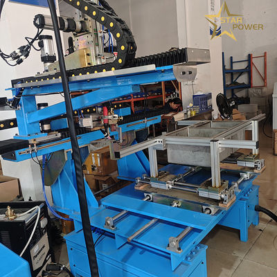 Máquina de soldadura de avião de lavatório de cozinha personalizada com sistema avançado de controle CNC para soldadura de utensílios e utensílios de cozinha