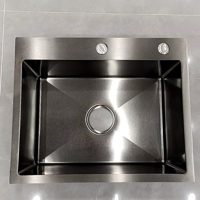 Lava-louças de cozinha recipiente espessado 304 aço inoxidável multifunção Lava-louças grande lavatório único