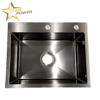 Bom preço 304 aço inoxidável especialmente para lavar lavatório mão grande de um único vaso espesso Prevenção de ferrugem integrado lavatório de cozinha on-line