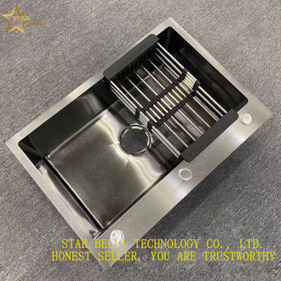 304 aço inoxidável Lave de cozinha feita à mão tamanho personalizável forma e função para o espaço da cozinha