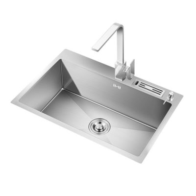 Laveira personalizada Laveira de cozinha feita à mão Laveira de aço inoxidável