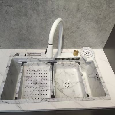 Lava-louças de cozinha multifuncional de aço inoxidável