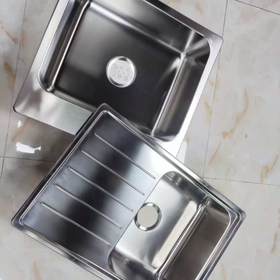 304 aço inoxidável estendido cozinha Sink Set Dimensões personalizáveis