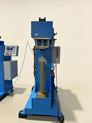 Máquina automática de prensagem e moldagem de cantos inferiores para embalagens de cartão/caixa