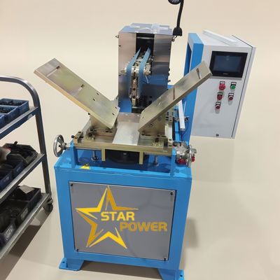 Máquina CNC de Precisão para Rebitagem e Prensagem de Cantos em Metal com Mesa Dupla