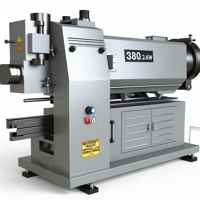 Máquina de Moagem de Costura Vertical com Trava Hidráulica 380V 2.3KW