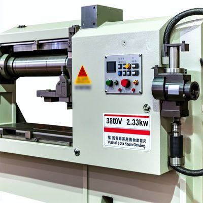 Máquina de Moagem de Costura Vertical com Trava Hidráulica 380V 2.3KW