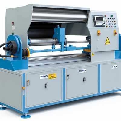 Máquina de rolamento de costura hidráulica de soldadura de 30 MPa para lavatórios de cozinha