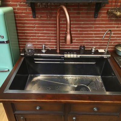 Bom preço Cuba Dupla de Cozinha em Aço Inoxidável Compatível com Montagem por Baixo e por Cima 11kg de Capacidade | Profundidade de Cuba Personalizável Disponível | Espessura do Aço Personalizável Disponível on-line