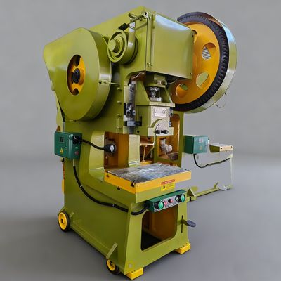 Bom preço Pressão de punção pneumática de tipo aberto de cama fixa da série JH21 com pressão nominal de 400KN, curso de deslizamento de 100MM e potência do motor de 4000W on-line
