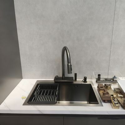 Bom preço Lava-louças de cozinha de aço inoxidável multifuncional de alto desempenho on-line