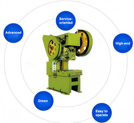 Prensa de punção de aço CNC industrial de 160T com pressão nominal de 400KN e tração de deslizamento de 100MM