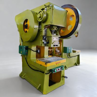 Máquina de perfurar de 250 toneladas J23 Série Prensa mecânica de perfurar com pressão nominal de 400KN para perfuração de buracos metálicos