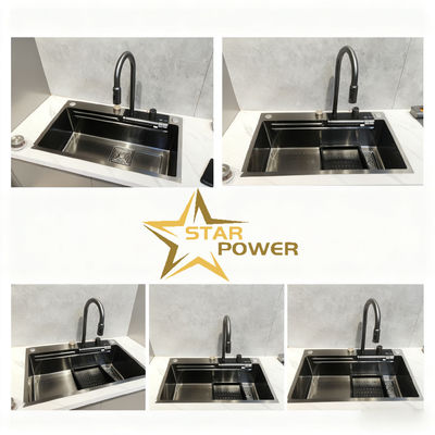 Bom preço Lava-louças de cozinha sub-montada polida de precisão PVD de qualidade personalizada em aço inoxidável 304/316 on-line