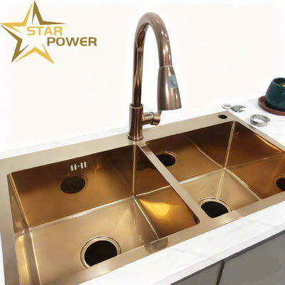 Bom preço Banheira de cozinha de aço inoxidável 316 não tóxica e livre de chumbo Forjada à mão on-line