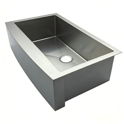 Premium 304 aço inoxidável lavabo subterrâneo de cozinha com resistente a arranhões e fácil de limpar Design de bacia única