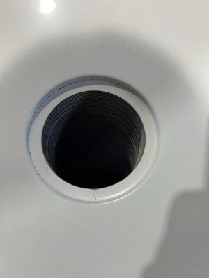 Máquina de prensagem de garganta profunda para perfuração de buraco de água de lavatório feito à mão
