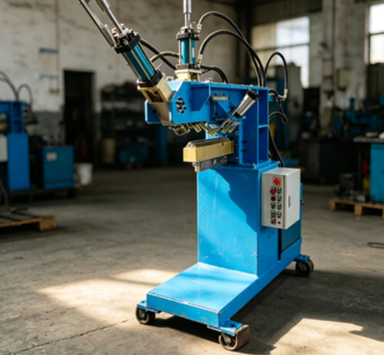 Bom preço Máquina de Prensa Automática PLC de Juntas e Cantos de Laveira 2.3kW Potência, 30MPa Pressão Principal, 0,5-1,0MPa Pressão Auxiliar Para 304 Fabricação de Laveiras de Cozinha de Aço Inoxidável on-line