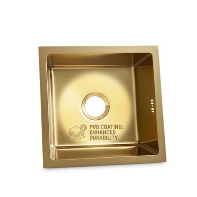 Bom preço Pia de cozinha de montagem inferior de 33 polegadas, aço inoxidável 304, cuba única, 18 gauge, bacia profunda on-line