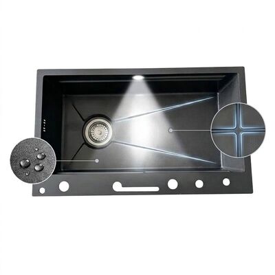 Bom preço 40 Inch Commercial Double Bowl Drop-In Kitchen Sink 16 Gauge with Drainboard on-line