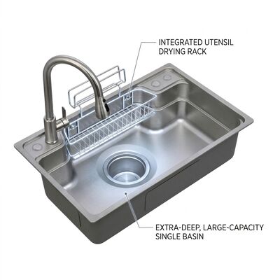 Bom preço 35 Inch Apron Front Farmhouse Double Bowl Kitchen Sink 16 Gauge Handmade SUS304 online