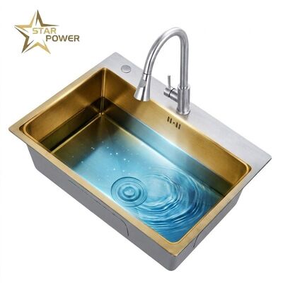 Bom preço 18 Inch Undermount Bar Prep Sink SUS304 16 Gauge Stainless Steel with Nano Coating on-line